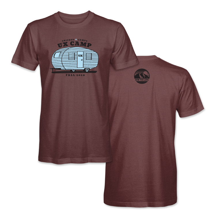UX Camp: Home Edition t-shirt